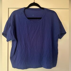 Blue Short Sleeve T-Shirt lululemon.